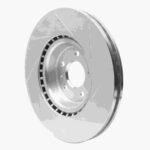 Dynamic Friction 2012-2020 Audi A6 FWD Front Left Slotted Silver Brake Rotor - Image 5