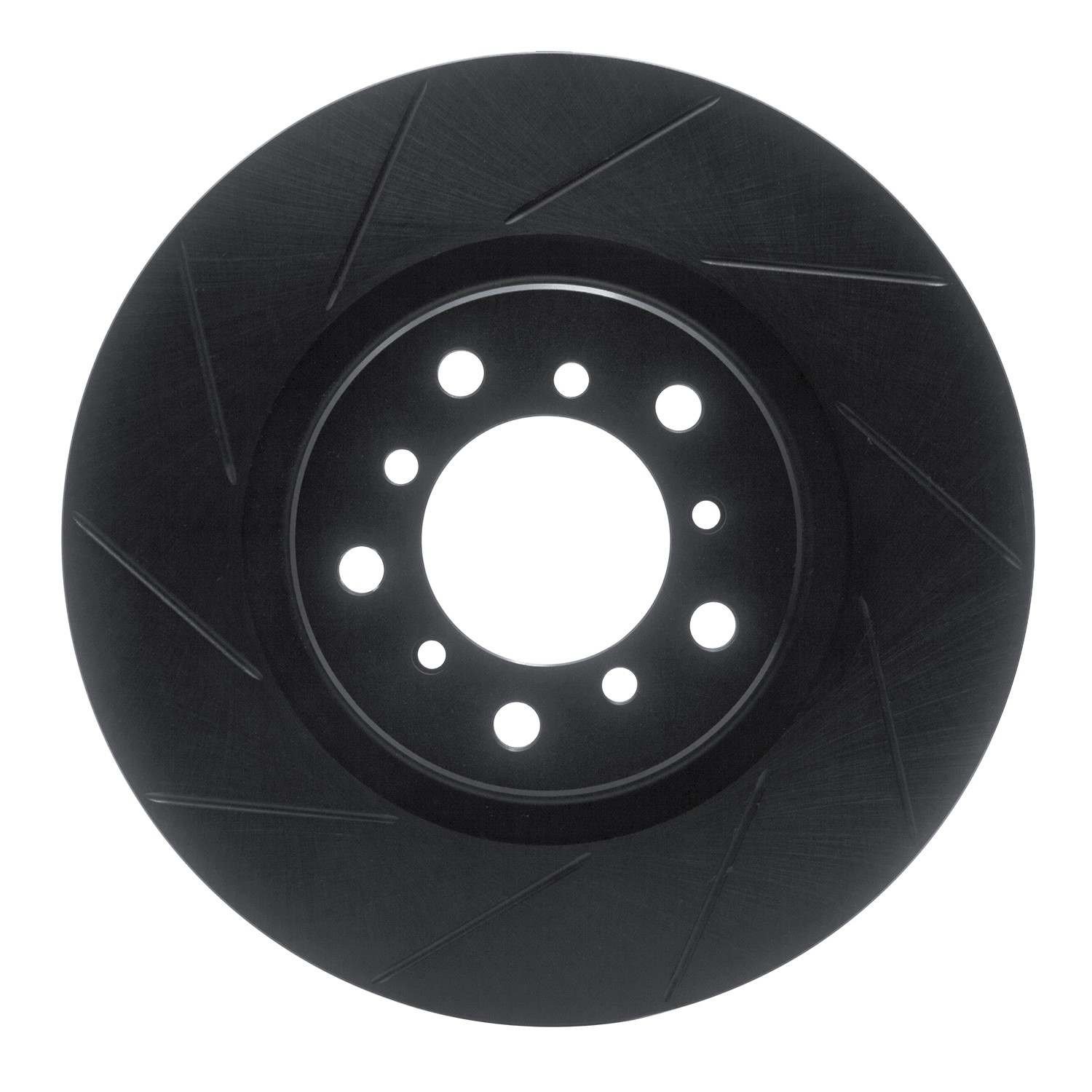 DF_61331055D_Fro.jpg R1 Concepts 01-06 BMW M3 Right Front Slotted Black Brake Rotor - Image 1
