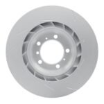 Dynamic Friction 2010-2016 Porsche Panamera Left Rear GeoSPEC Coated Rotor - Slotted (350x28 Vented) - Image 2