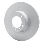 Dynamic Friction 2010-2016 Porsche Panamera Right Rear GeoSPEC Coated Rotor - Slotted (350x28 Vented) - Image 3