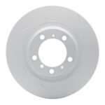 Dynamic Friction 2010-2016 Porsche Panamera Right Rear GeoSPEC Coated Rotor - Slotted (350x28 Vented)