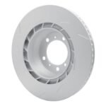 Dynamic Friction 2010-2016 Porsche Panamera Right Rear GeoSPEC Coated Rotor - Slotted (350x28 Vented) - Image 5