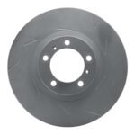 Dynamic Friction 2010-2023 Porsche Panamera Right Front GeoSPEC Coated Rotor - Slotted (360x36 Vented)