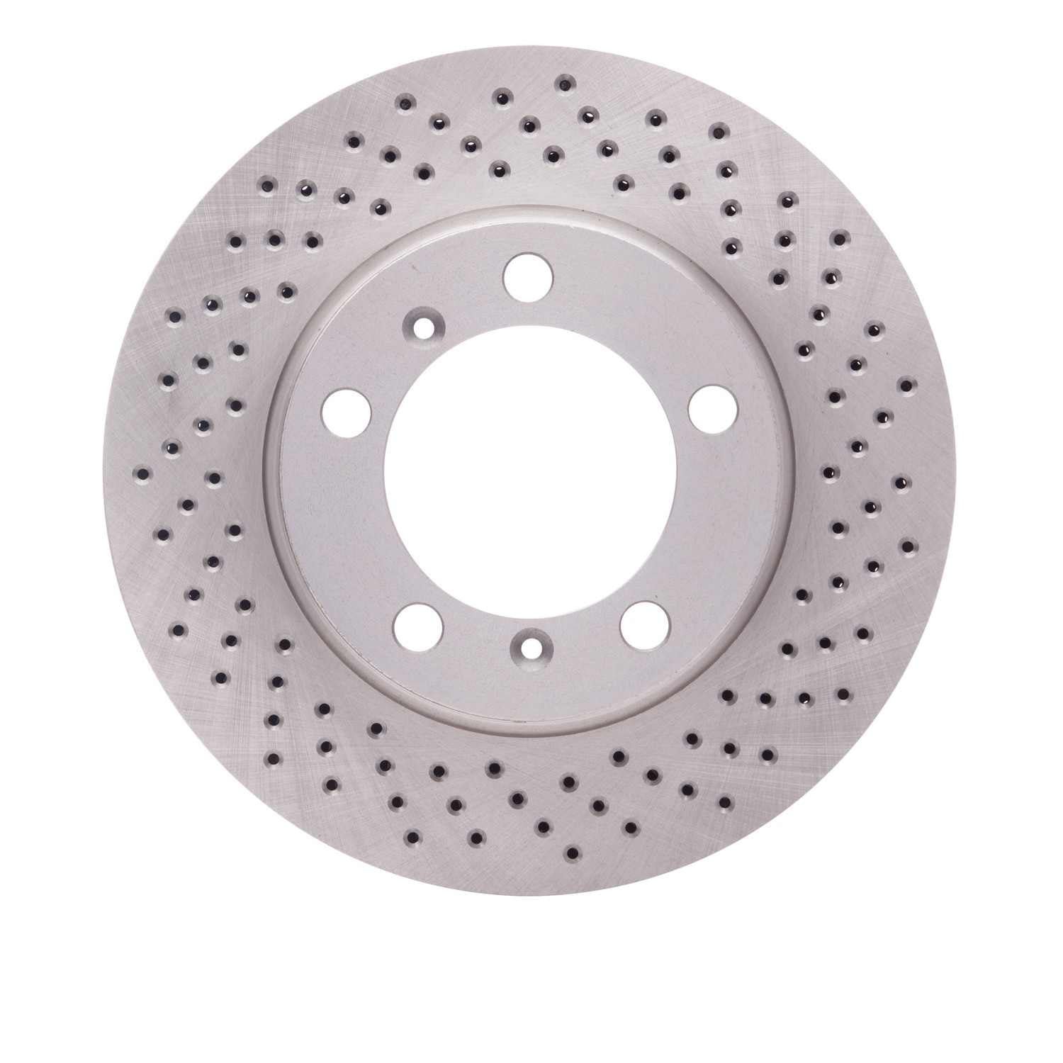 DF_62002042D_Fro.jpg Dynamic Friction 2005-2008 Porsche Boxster Right Front Drilled Brake Rotor (298x24 Vented) - Image 1