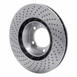 Dynamic Friction 2009-2023 Porsche 911 Right Front Drilled Brake Rotor (330x28 Vented) - Image 5