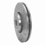 Dynamic Friction 2020-2025 BMW X5 Right Front Drilled Brake Rotor - Image 3