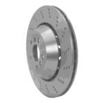 Dynamic Friction 2020-2025 BMW X3 Right Rear Drilled Brake Rotor - Image 3