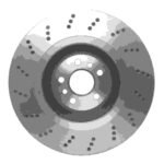 Dynamic Friction 2020-2025 BMW X3 Right Rear Drilled Brake Rotor - Image 2