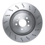 Dynamic Friction 2020-2025 BMW X3 Right Rear Drilled Brake Rotor
