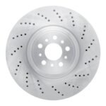 Dynamic Friction 2021-2025 BMW M3 Right Front Drilled Brake Rotor