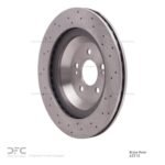 Dynamic Friction 2014-2021 Mercedes-Benz Maybach S550 Rear Drilled Brake Rotor (340x24 Vented) - Image 5
