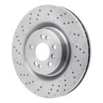 Dynamic Friction 2012-2019 Mercedes-Benz ML350 Front Drilled Brake Rotor (350x32 Vented) - Image 3