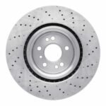 Dynamic Friction 2012-2019 Mercedes-Benz ML350 Front Drilled Brake Rotor (350x32 Vented) - Image 2