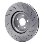 Dynamic Friction 2015-2017 Mercedes-Benz CLS400 Front Drilled Brake Rotor (344x32 Vented) - Image 5