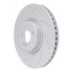 Dynamic Friction 2020-2026 Mercedes-Benz GLE450e Front Drilled Brake Rotor (375x36 Vented) - Image 3