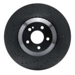 Dynamic Friction 2021-2025 Mercedes-Benz GLC43 AMG Rear Drilled Brake Rotor (360x26 Vented)