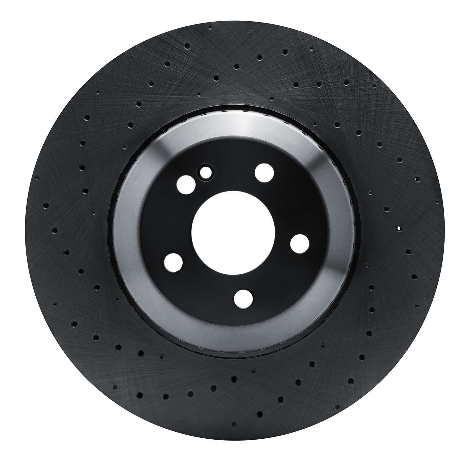 DF_62063196_Fro.jpg Dynamic Friction 2021-2025 Mercedes-Benz GLC43 AMG Rear Drilled Brake Rotor (360x26 Vented) - Image 1