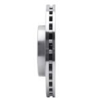 Dynamic Friction 2003-2009 Mercedes-Benz E320 Front Left Drilled Silver Brake Rotor - Image 4