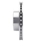 Dynamic Friction 2002-2006 Mercedes-Benz CL500 Front Drilled Silver Brake Rotor - Image 4
