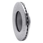 Dynamic Friction 2008-2015 Mercedes-Benz C200 (Mexico) Front Drilled Silver Brake Rotor - Image 5