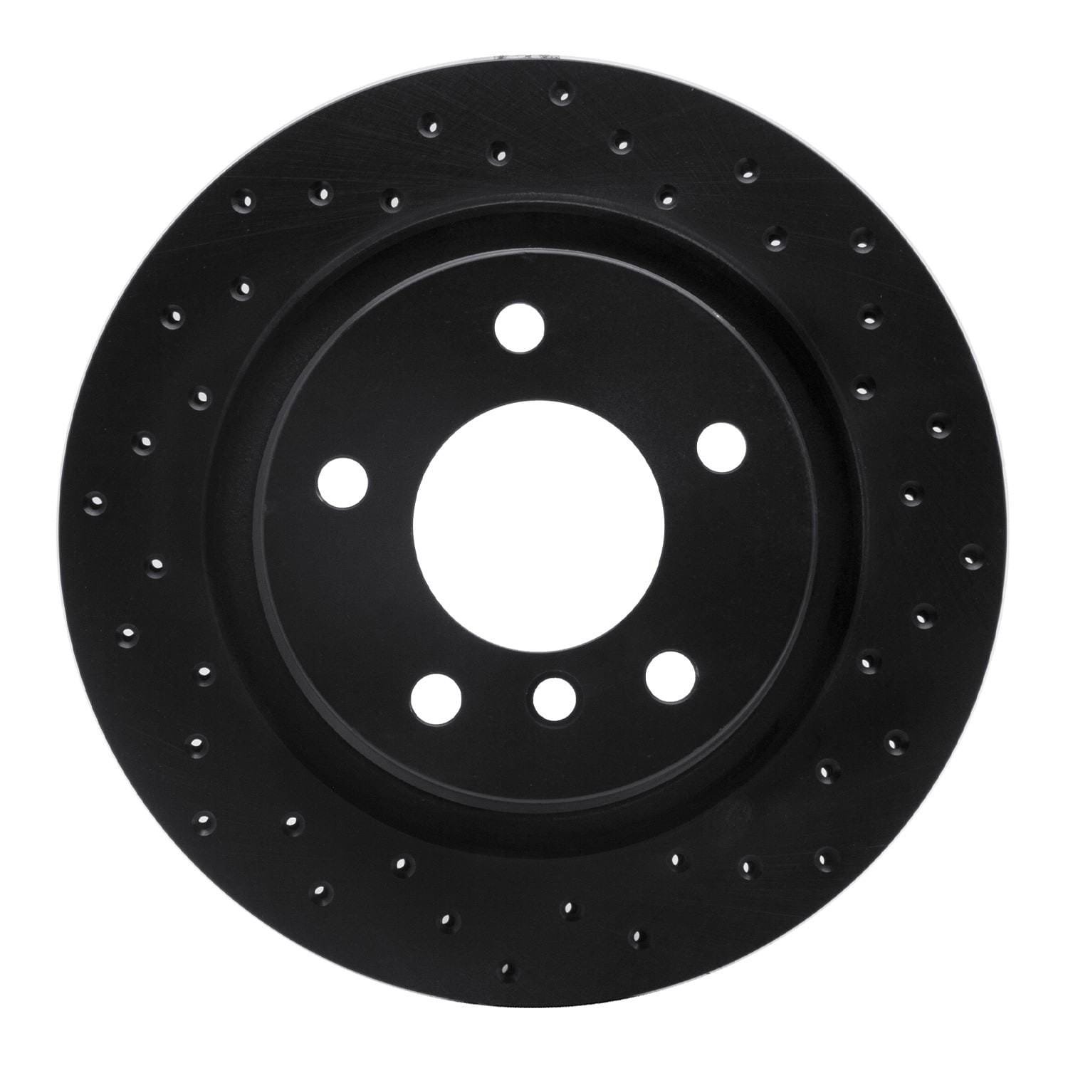 DF_62331061R_Fro.jpg R1 Concepts 03-08 BMW Z4 Rear Right Drilled Black Brake Rotor - Image 1