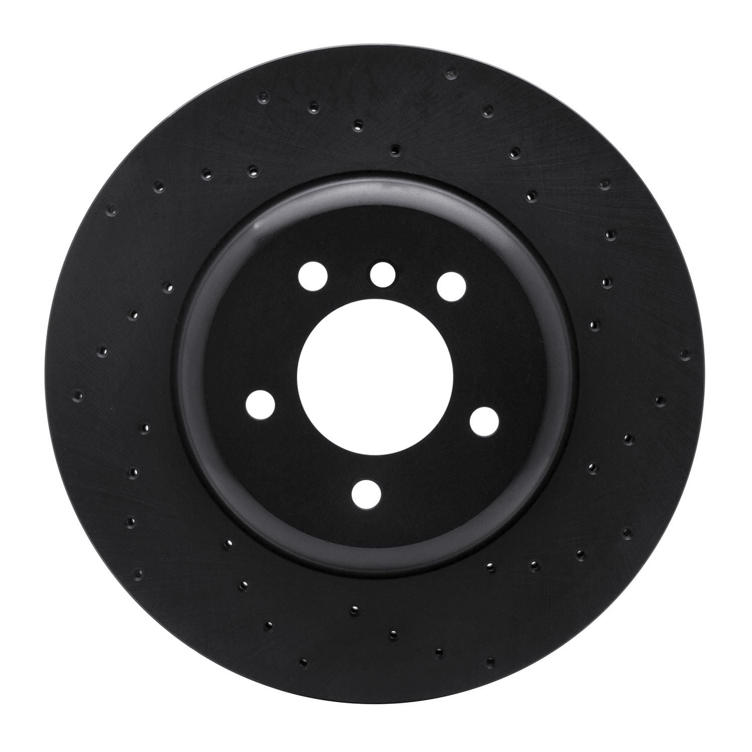 DF_62331105R_Fro.jpg R1 Concepts 11-16 BMW Z4 Front Right Drilled Black Brake Rotor - Image 1