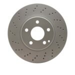 Dynamic Friction 2002-2006 Mercedes-Benz CL500 Front Drilled GeoSPEC Coated Rotor (310x28 Vented)