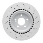 Dynamic Friction 2003-2012 Mercedes-Benz SL63 AMG Rear Drilled GeoSPEC Coated Rotor (330x26 Vented) - Image 2
