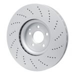 Dynamic Friction 2012-2018 Mercedes-Benz CLS550 Front Drilled GeoSPEC Coated Rotor (360x36 Vented) - Image 5