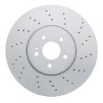 Dynamic Friction 2020-2025 Mercedes-Benz GLB35 AMG Front Drilled GeoSPEC Coated Rotor (350x32 Vented)