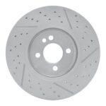Dynamic Friction 2007-2015 MINI Cooper Clubman Front Drilled Brake Rotor and Slotted (294x22 Vented) - Image 2