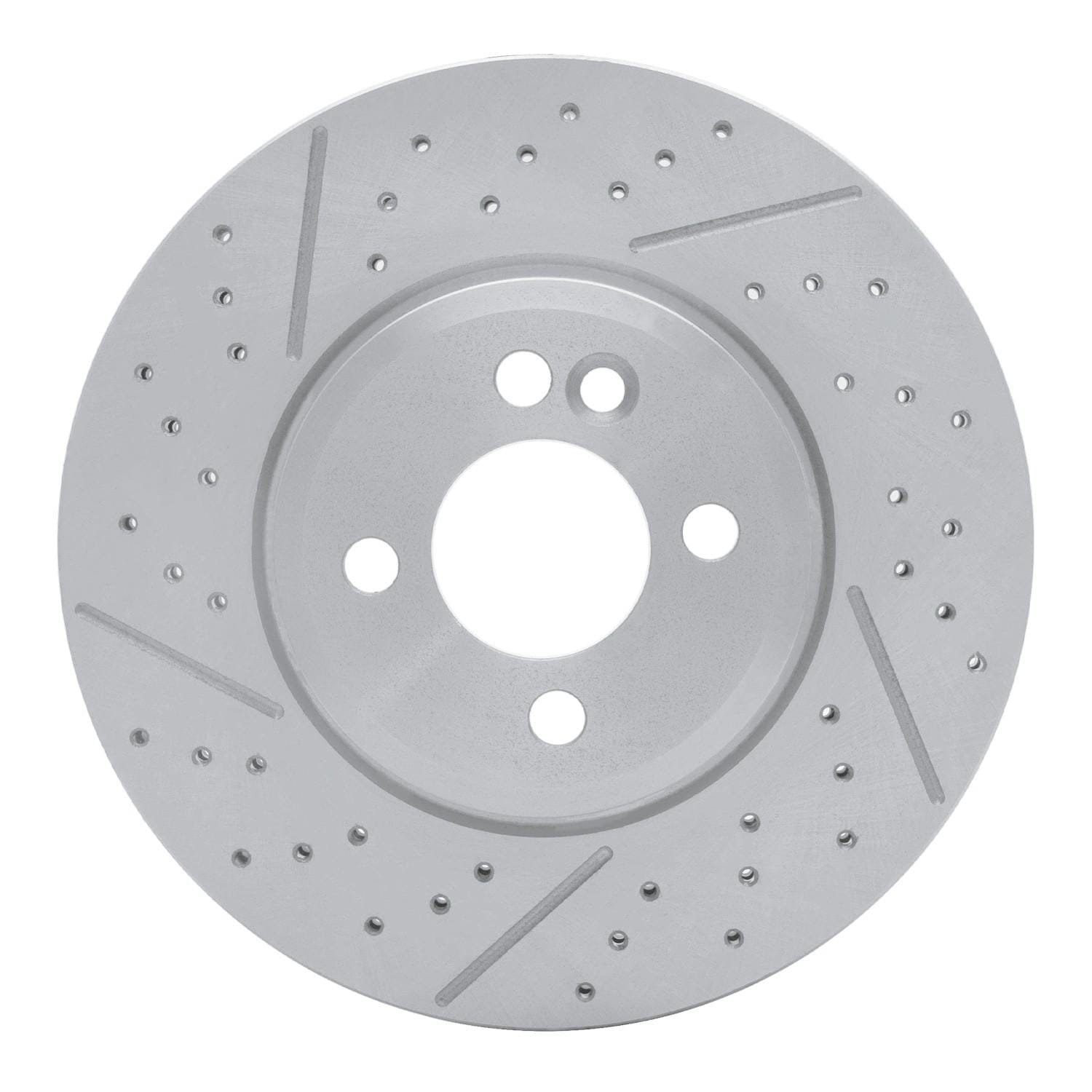 DF_63032006_Fro.jpg Dynamic Friction 2007-2015 MINI Cooper Clubman Front Drilled Brake Rotor and Slotted (294x22 Vented) - Image 1