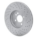 Dynamic Friction 2007-2015 MINI Cooper Clubman Front Drilled Brake Rotor and Slotted (294x22 Vented) - Image 5