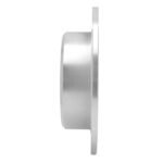 R1 Concepts 1984-1991 BMW 325e Rear Left Drilled & Slotted Silver Brake Rotor - Image 4