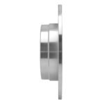 R1 Concepts 1991-1999 BMW 328is Rear Left Drilled & Slotted Silver Brake Rotor - Image 4