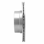 R1 Concepts 2008-2013 BMW 128i Rear Left Drilled & Slotted Silver Brake Rotor - Image 4