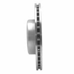 R1 Concepts 2013-2020 BMW 440i Coupe Front Left Drilled & Slotted Silver Brake Rotor - Image 4