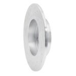 R1 Concepts 2011-2016 MINI Cooper Countryman Rear Right Drilled & Slotted Silver Brake Rotor - Image 5