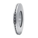R1 Concepts 2016-2024 MINI Cooper (Excl Clubman) Front Left Drilled & Slotted Silver Brake Rotor - Image 5