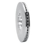 R1 Concepts 2002-2005 Volkswagen Passat (USA/Canada) Front Right Drilled & Slotted Silver Brake Rotor - Image 5