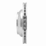 R1 Concepts 2003-2018 Audi Q7 Rear Right Drilled & Slotted Silver Brake Rotor - Image 4