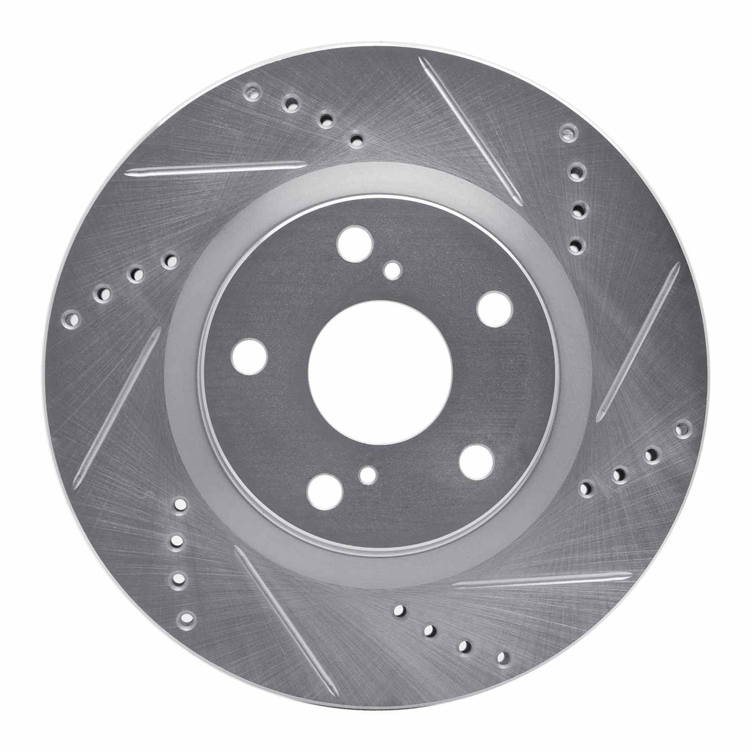 DF_63192124R_Kit.jpg R1 Concepts 2018-2024 Volkswagen Tiguan Front Right Drilled & Slotted Silver Brake Rotor - Image 1