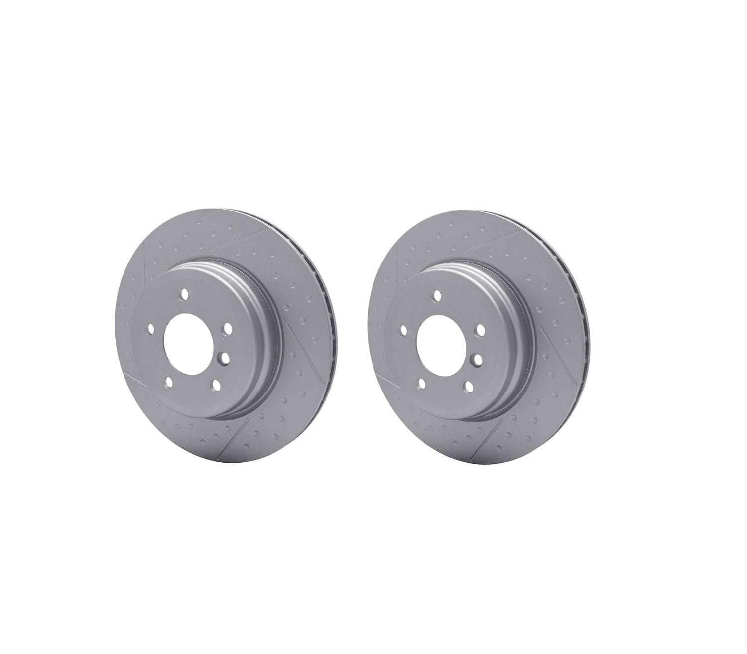 DF_64431118_Ang.jpg Rear Brake Rotor Dimpled and Slotted Kit (324x22) - BMW / E9X / 3.0L / 328i / 330i - Image 1