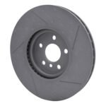 Dynamic Friction 2015-2019 MINI Cooper (Excl Clubman) Front GeoSPEC Coated Rotor - Dimpled and Slotted (335x30 Vented) - Image 5