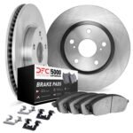 Dynamic Friction 2014-2021 Mercedes-Benz Maybach S550 Rear Rotors with 5000 Advanced Brake Pads w/Hardware - Image 2