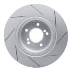 Dynamic Friction 2000-2006 BMW M5 Rear Left Slotted Geoperformance Rotor - Image 2