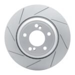 Dynamic Friction 2000-2006 BMW M5 Rear Left Slotted Geoperformance Rotor