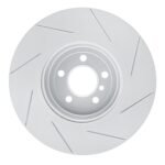 Dynamic Friction 2011-2019 BMW 640i xDrive Coupe Front Left Slotted Geoperformance Rotor - Image 2