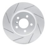 Dynamic Friction 2011-2019 BMW 640i xDrive Coupe Front Left Slotted Geoperformance Rotor