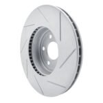 Dynamic Friction 2011-2019 BMW 640i xDrive Coupe Front Left Slotted Geoperformance Rotor - Image 5